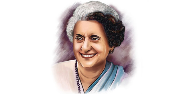 Indira Gandhi English Essay for Students and Children