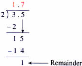 Remainders While Dividing Decimals-1