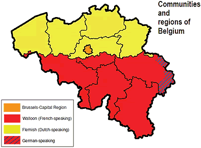 Communities and regions of Belgium