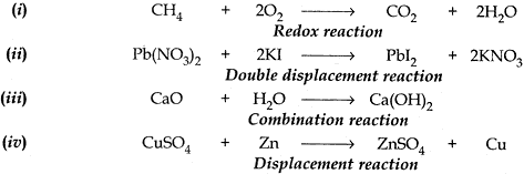 type of reaction