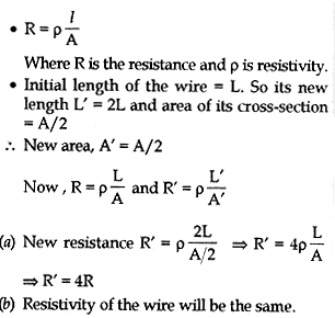 length L and resistance