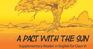 6th Class English book A Pact With The Sun