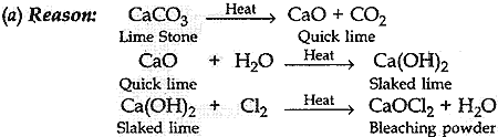 Chemical Reaction Equations MCQs Q.11