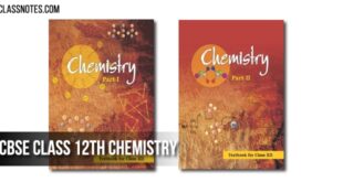 CBSE Class 12th Chemistry Books, Syllabus