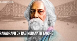 Paragraph on Rabindranath Tagore