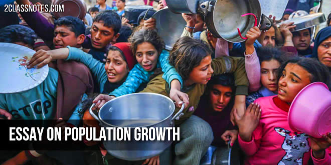 Short Essay On Population Growth